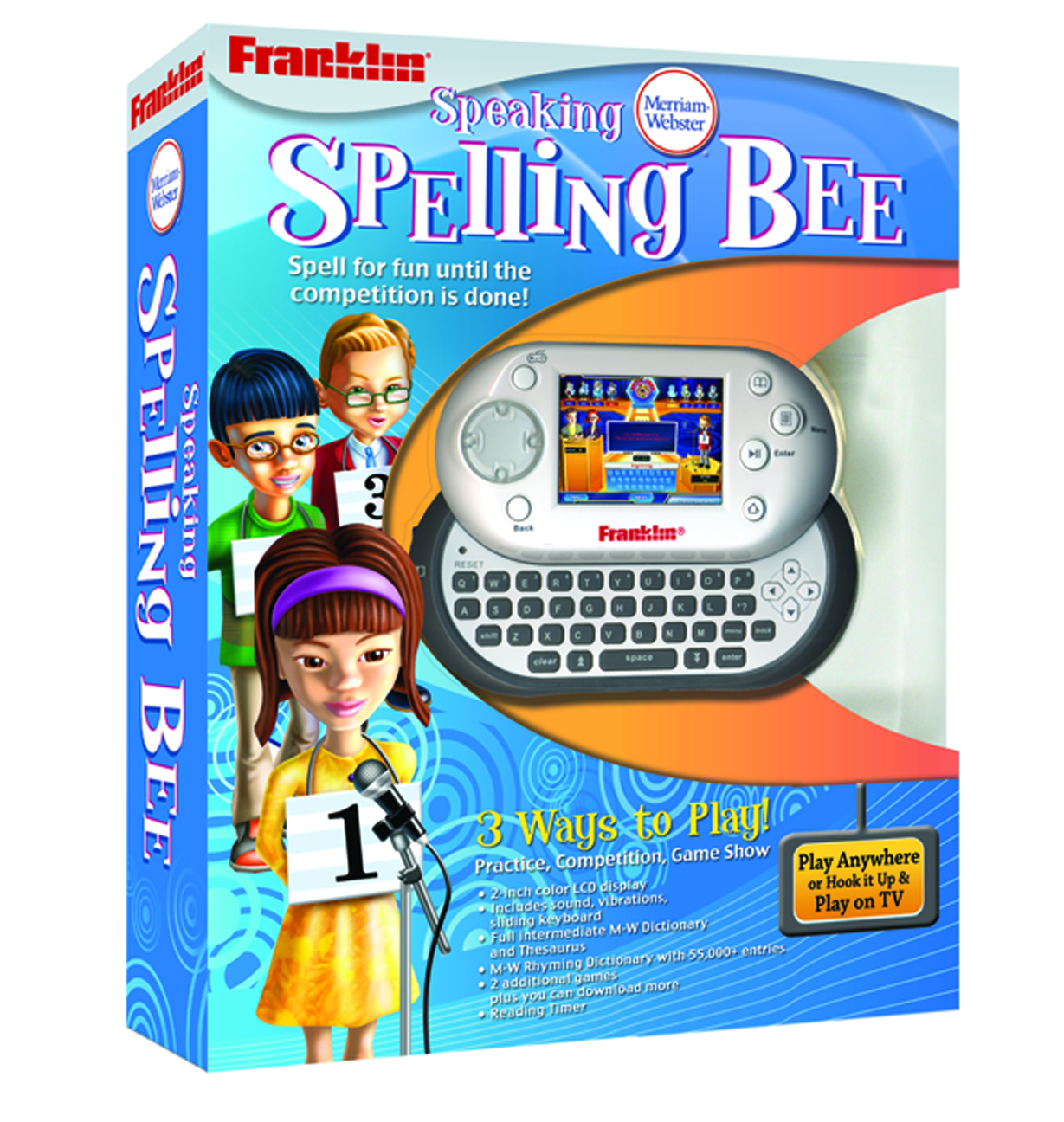 electronic spelling game